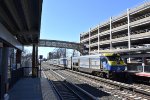 LIRR Train # 6551 heading away from Mineola Station 